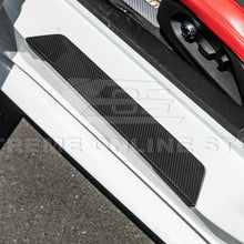 Load image into Gallery viewer, Corvette C8 Carbon Fiber Side Door Sill Plate Covers