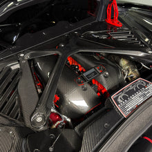 Load image into Gallery viewer, Carbon Fiber LT6 Engine Intake Manifold Covers For C8 Corvette Z06