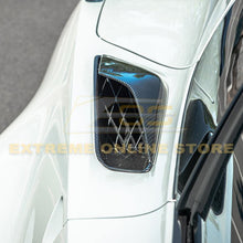 Load image into Gallery viewer, Carbon Fiber Rear Quarter Intake Vents for C7 Corvette