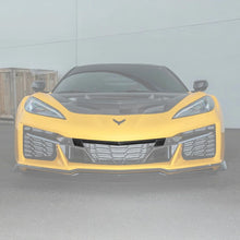 Load image into Gallery viewer, Carbon Fiber Front Grille Tow Cover Kit For Widebody C8 Corvette
