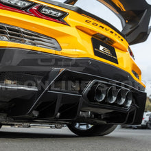 Load image into Gallery viewer, C8 Corvette Z06/ZR1 Rear Bumper Finned Diffuser