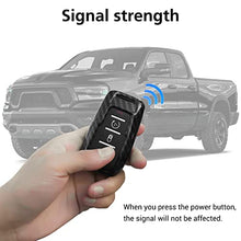 Load image into Gallery viewer, Carbon Fiber Style Key Fob Cover for RAM 1500 TRX