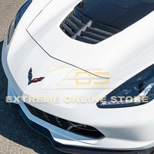 Load image into Gallery viewer, Carbon Fiber Hood Vent for C7 Corvette Z06
