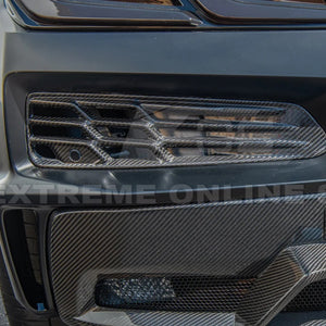Rear Bumper Grill/Vent in Carbon Fiber for C8 Corvette Z06