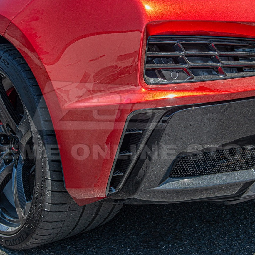 Rear Diffuser Side Vent Cover For The C8 Corvette Z06