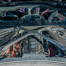 Load image into Gallery viewer, Carbon Fiber X-Brace for C8 Corvette
