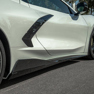 5VM Side Skirts For The C8 Corvette