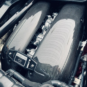 Carbon Fiber LT6 Engine Intake Manifold Covers For C8 Corvette Z06