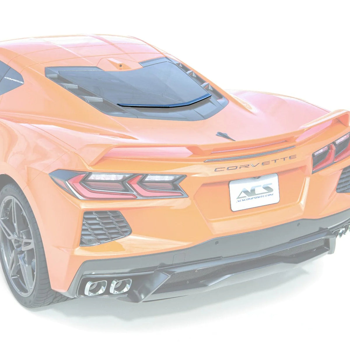 Coupe Rear Window Spoiler For The C8 Corvette – HorsePower Obsessed