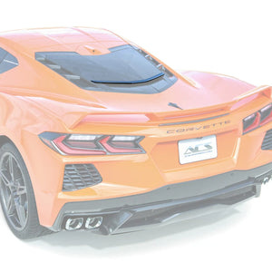 Coupe Rear Window Spoiler For The C8 Corvette