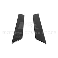 Load image into Gallery viewer, Corvette C8 Carbon Fiber Side Door Sill Plate Covers
