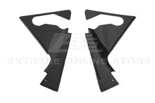 Load image into Gallery viewer, Carbon Fiber Engine Bay Corner Vent Cover For C8 Corvette
