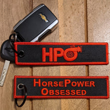 Load image into Gallery viewer, HorsePower Obsessed Key Tag
