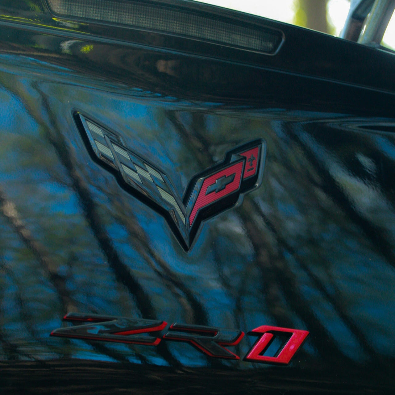 Blackout Bow Tie Vinyls For The C7 Corvette Emblem