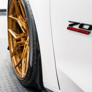 Extended Splash Guards for the C8 Corvette Z06 (Fronts ONLY)