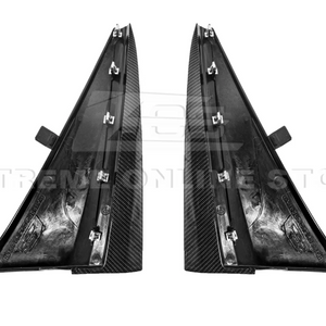 Extended Front and Rear Splash Guards For C7 Corvette