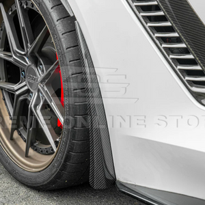 Extended Front and Rear Splash Guards For C7 Corvette