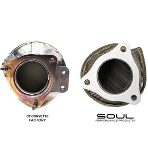 Sport Catalytic Converters (SPORT CATS) for C8 Corvette Z06