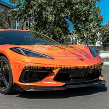 Load image into Gallery viewer, C8 Corvette 5VM Front Splitter and Side Skirts in Carbon Flash
