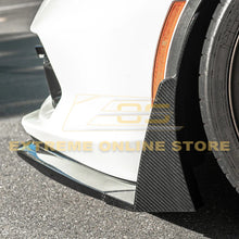 Load image into Gallery viewer, C7 Corvette Stage 3 Front Splitter Wickerbill Extension Winglets
