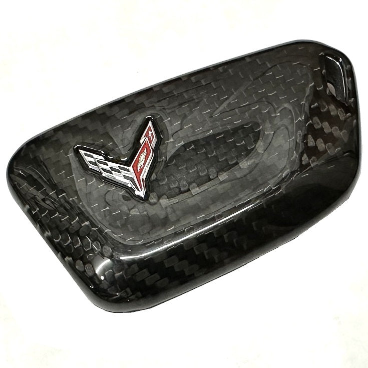 Porte-clés SPORT GT Corvette Noir - Métal Et Polyester - 8 Cm - Boîte Cadeau Incluse