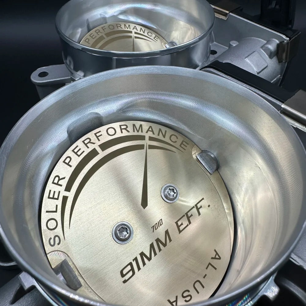 Soler Performance 91mm Ported Throttle Bodies for C8 Corvette Z06