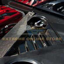 Load image into Gallery viewer, C8 Corvette Carbon Fiber Engine Bay Panel Cover
