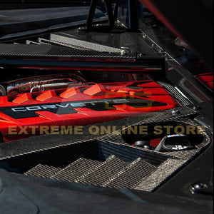 C8 Corvette Carbon Fiber Engine Bay Panel Cover