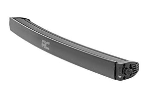 Rough Country 30" Single Row Black Series Curved LED Light Bar