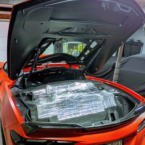BLOCKIT Ultralite Rear Trunk Heat Shield Kit For C8 Corvette