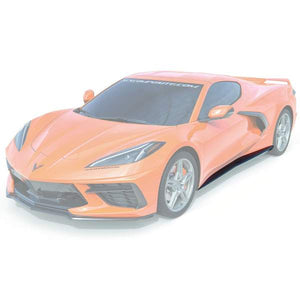 1VM Style Rockers/Side Skirts For C8 Corvette