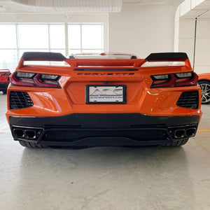 Z51 Spoiler Wickers For C8 Corvette