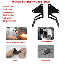 Load image into Gallery viewer, Light Bar Hidden Bumper Mount Bracket Chevrolet Colorado/Canyon
