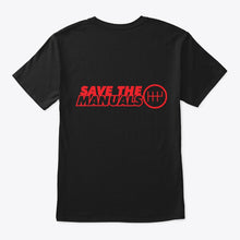 Load image into Gallery viewer, HorsePower Obsessed OG Save The Manuals T-Shirt
