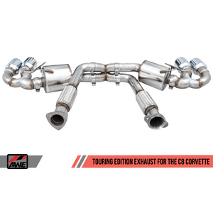 AWE Touring Edition Exhaust For C8 Corvette
