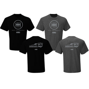 Save The Manuals HorsePower Obsessed T-Shirt