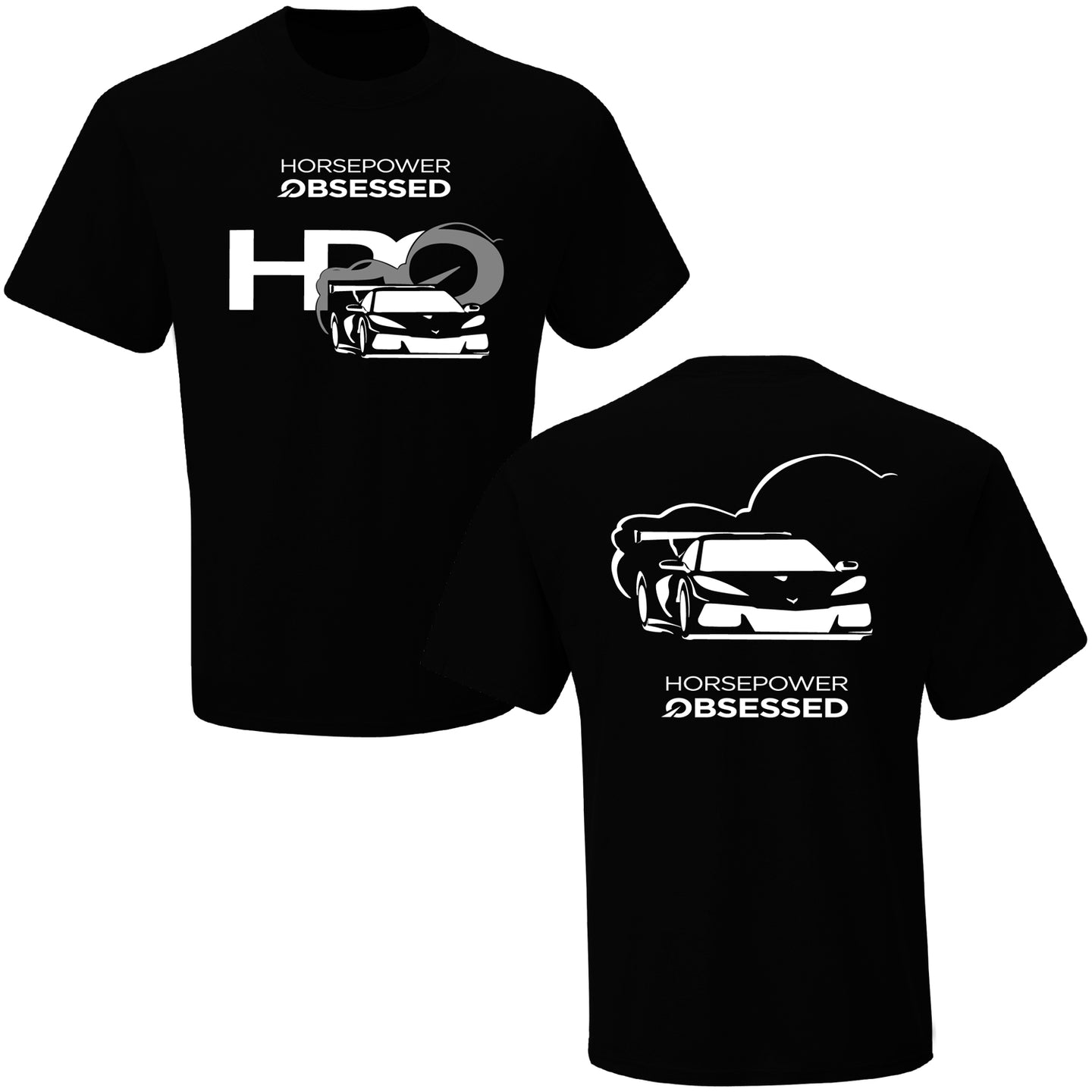 C8 Corvette HorsePower Obsessed T-Shirt