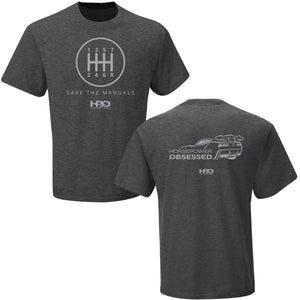 Save The Manuals HorsePower Obsessed T-Shirt