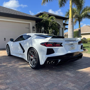 Z51 Spoiler Wickers For C8 Corvette