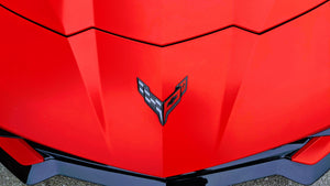 Blackout Bow Tie Vinyl For The C8 Corvette Emblem