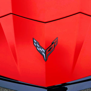 Blackout Bow Tie Vinyl For The C8 Corvette Emblem