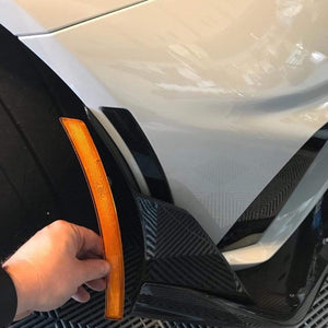 Black LED Side Marker Reflector Kit For C7 Corvette