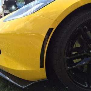 Black LED Side Marker Reflector Kit For C7 Corvette