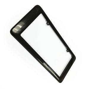 Corvette License Plate Frame in Carbon Flash Black