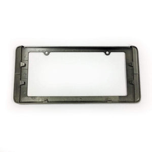 Corvette License Plate Frame in Carbon Flash Black