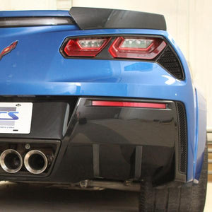 Rear Bumper Diffuser Fins For C7 Corvette