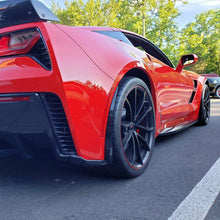 Load image into Gallery viewer, Rear Fascia Extensions For the C7 Corvette ZR1, Z06, And Grand Sport
