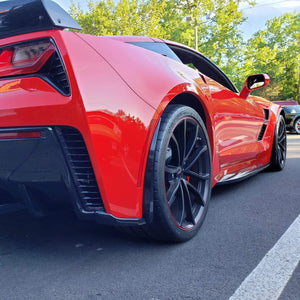 Rear Fascia Extensions For the C7 Corvette ZR1, Z06, And Grand Sport